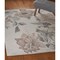Homeroots 8 x 10 ft. Ivory Blooming Rose Area Rug 395884 - alternate 1